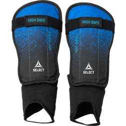 Select Shin guards High Safe v23, benskydd unisex BLUE/BLACK