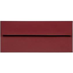 Jam Paper #10 Business Envelopes 4.125 x 9.5 Dark Red 31511298I