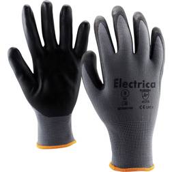Solar Plus Flex Glove Fingerdyppad Stickad Handske Polyester Belagd - Nitril
