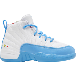 Nike Air Jordan 12 Retro Emoji PS - White/Lemon Venom/Vivid Sulfur/University Blue