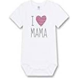 Sanetta Baby Body love Mama weiss