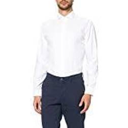 Selected SLIM ETHAN SHIRT CUT AWAY Färg: Bright White, 3XL