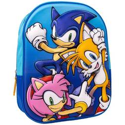 Cerda Sonic the hedgehog 3d kids school backpack bag 31cm