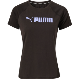 Puma Træningstop Fit Logo Tee Sort