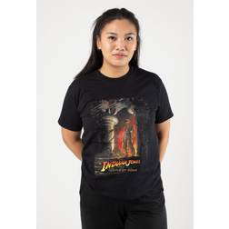 Temple Of Doom Poster T-Shirt - Schwarz