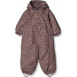 Wheat Adi Tech Snowsuit - Eggplant Buttercups (8001i-996R-3121)