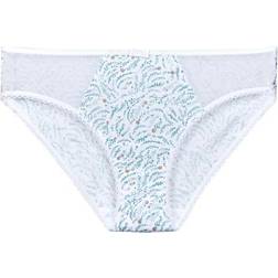 DIM Generous Organic Cotton Knickers - White