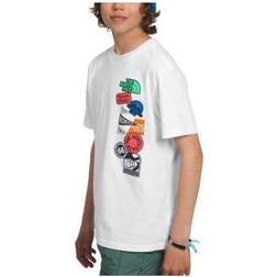 The North Face Kids' Inc Graphic T-Shirt TNF White/LED Yellow/TNF Black