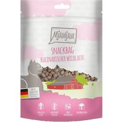 MjAMjAM Snackbag kulinarischer Wildlachs 125g Katzensnacks