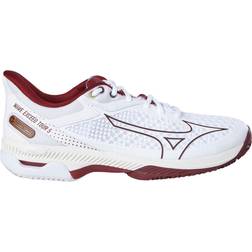 Mizuno Wave Exceed Tour 5CC W - White/Cabernet