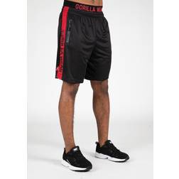 Gorilla Wear Atlanta Shorts, Black/Red