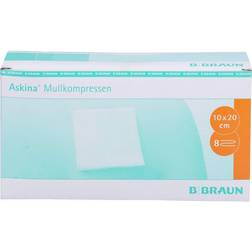 B. Braun Melsungen AG Askina Mullkompressen 10x20 steril 25x2 St Kompressen