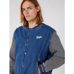 Wrangler Baseball Denimjacka Enkel Indigo - Lätt Indigo