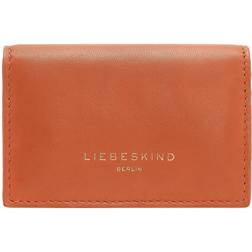 Liebeskind Berlin SCARLET LAMB Cardie Geldbörse, Extra Small HxBxT 11.2cm 7.5cm 1.5cm, Dark Mandarine