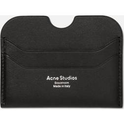 Acne Studios Logo Card Holder Black