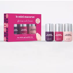 Le Mini Macaron Gel Polish Trio Berries & Cream 5ml 3-pack