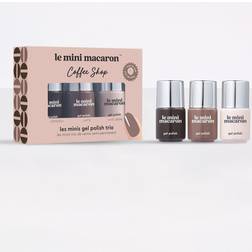 Le Mini Macaron Gel Polish Trio Coffee Shop 5ml 3-pack