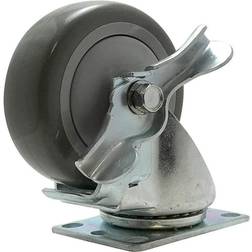 Snap-Loc SLAC4SBP 4 in. Industrial Polyurethane Swivel-Brake Caster 375 lbs