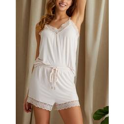 Pretty You London Pretty You London Lace Cami Short Pyjama Set