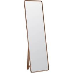 HJ Home Gallery Direct Kingham Oak Wood Cheval Floor Mirror