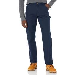 Carhartt Men's Rugged Flex Relaxed Fit Duck Dungaree Pant, Navy, x