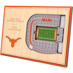 YouTheFan Texas Longhorns 14'' x 10.5'' 3D StadiumViews Desktop Display