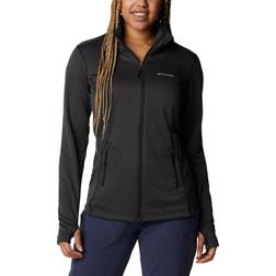 Columbia Women's Park View Grid Full Zip Fleece Jacket - Black Heather