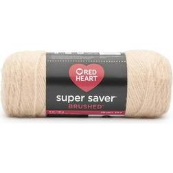 Red Heart Super Saver Brushed Yarn-Biscuit