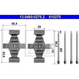 ATE 1 zubehörsatz, scheibenbremsbelag 13.0460-0275.2 passend