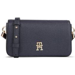 Tommy Hilfiger TH Emblem Flap Crossover Bag SPACE BLUE One Size