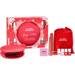 Le Mini Macaron Le Maxi Gel Manicure Set Rouge & Moi 8-pack