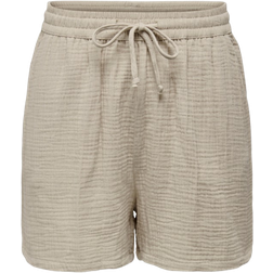 Only Thyra Shorts - Oxford Tan