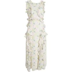 Ted Baker Calinia Waterfall Midi Dress - Lilac