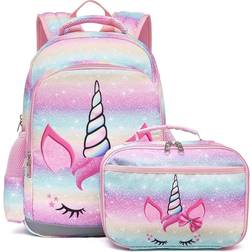 Octsky Preschool Kindergarten Bookbag Kids Backpack - 01-Bow Unicorn