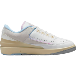 Nike Air Jordan 2 Retro Low W - Summit White/Ice Blue/Iced Lilac/Varsity Red