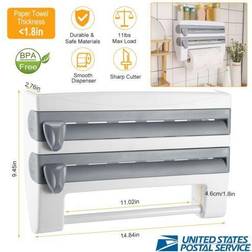 iMounTEK Kitchen roll dispenser cling tin foil Paper Towel Holder