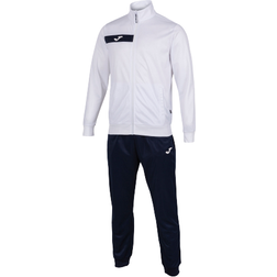 Joma Columbus Tracksuit - White/Navy/Blue