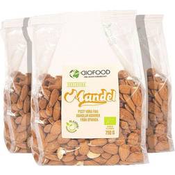 Biofood Mandel Hel 750g 3pack
