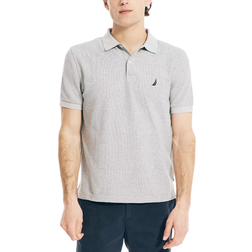 Nautica Sustainably Crafted Classic Fit Deck Polo Shirt - Gray Heather