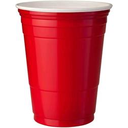 Studyshop Plastic Cups Red 500-pack