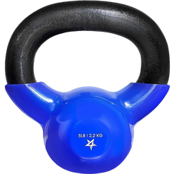 Yes4All Vinyl Coated PVC Kettlebell Single 5lb