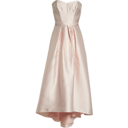 Alfred Sung Strapless High-Low Maxi Dress - Blush Pink