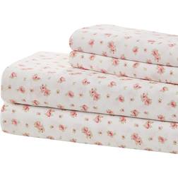 Amrapur Overseas Modern Bed Sheet Pink, White (228x100)