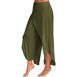 Aquarius Super Soft Modal Spandex Yoga Pants - Green