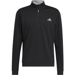 Adidas Elevated 1/4-Zip Sweatshirt - Black