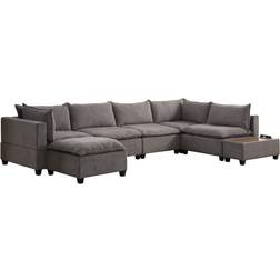 Lilola Home Sectional With USB Storage Sofa 157"