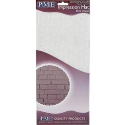 PME Brick Design Impression Bagemåtte 30.5 cm