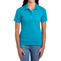 Jerzees Women's Spotshield Jersey Sport Shirt - California Blue