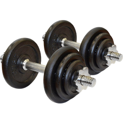 JLL Cast Iron Dumbbells Set 20kg