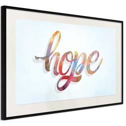 Artgeist Inramad Colourful Hope 90x60 Poster